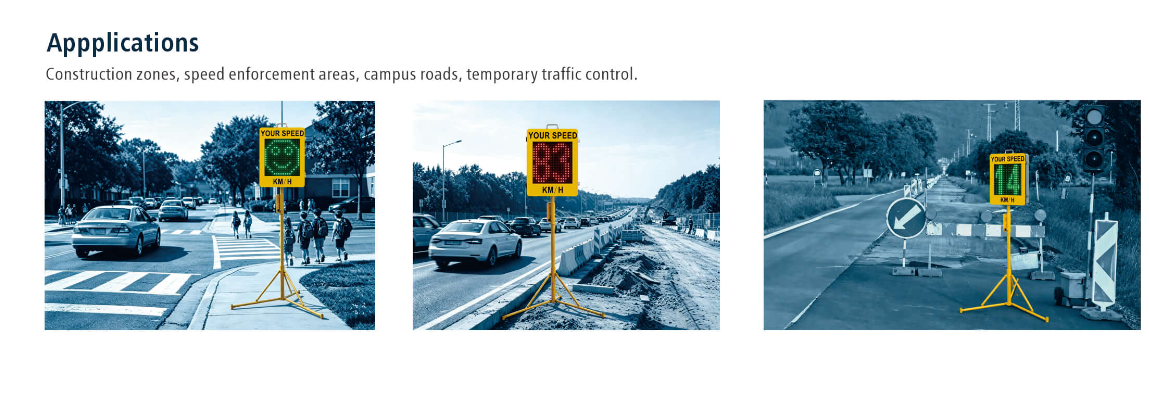 Mobile Traffic Stands
